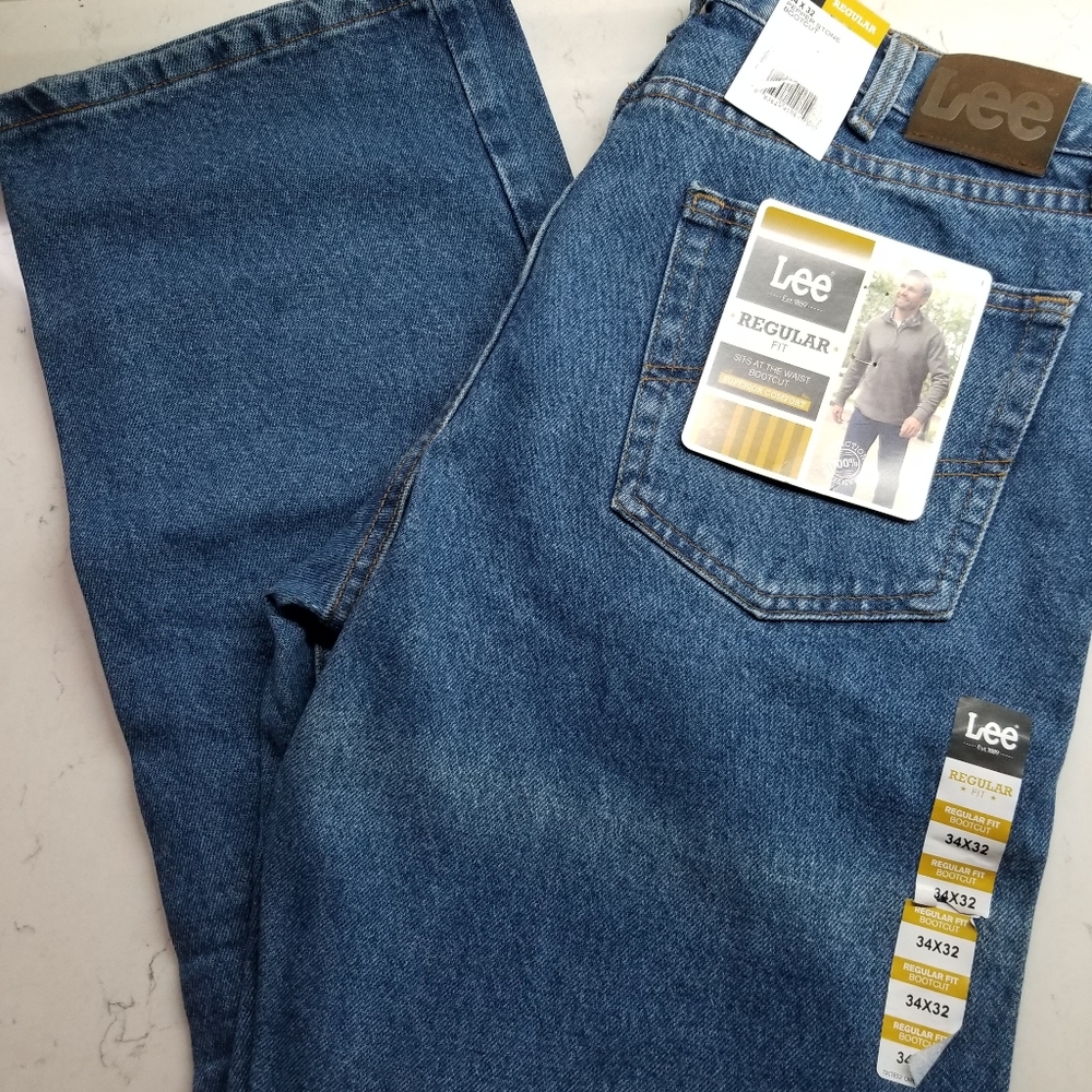 Lee Reg. Fit Boot Cut Pepper Stone 36x30